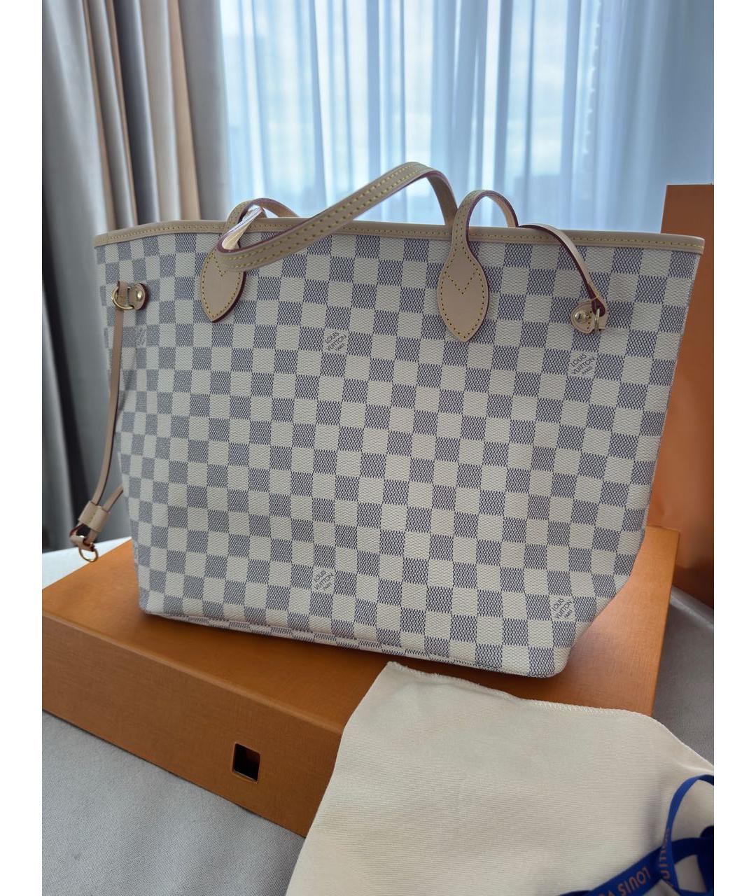 LOUIS VUITTON Бежевая сумка тоут, фото 3