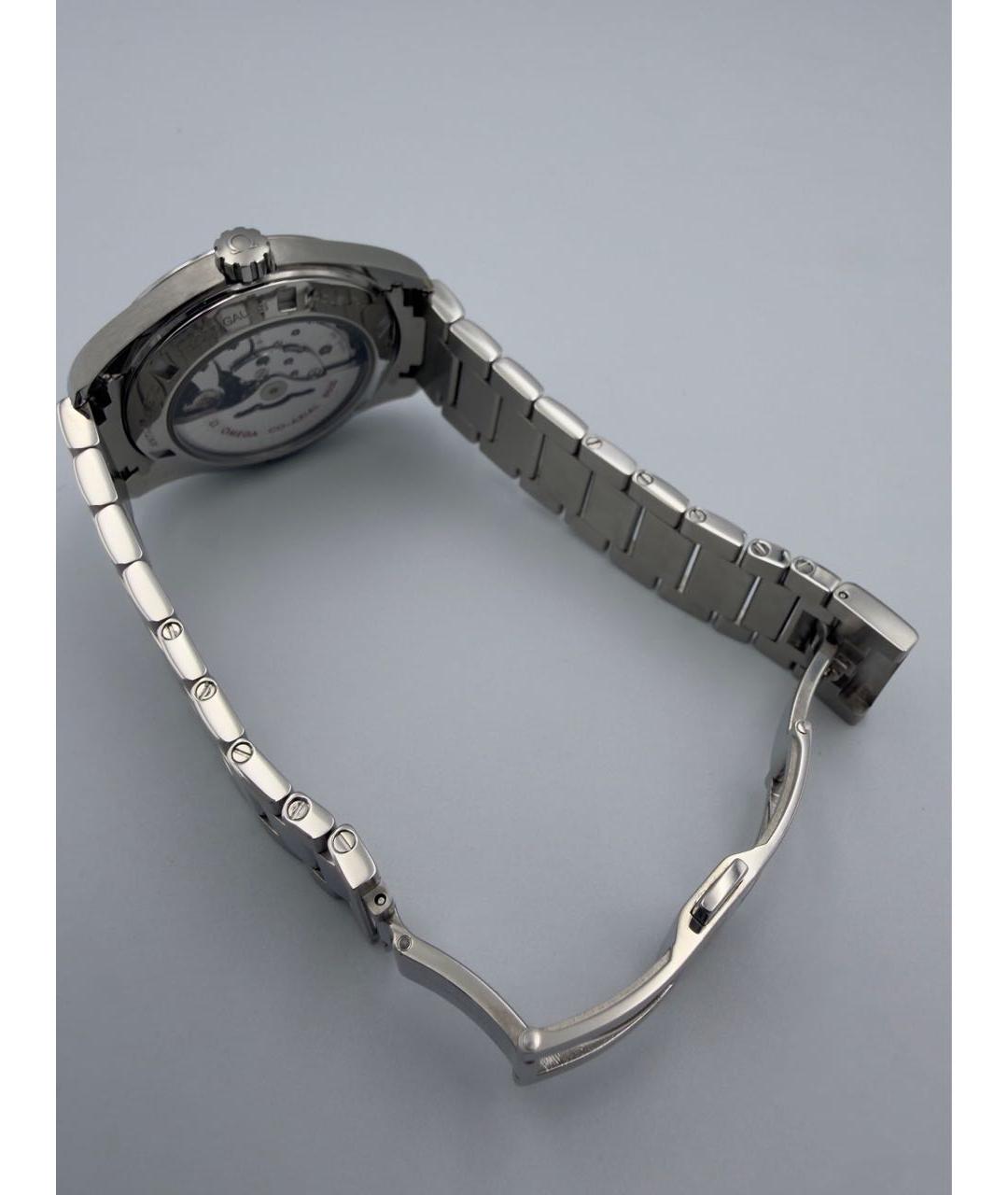 OMEGA Серебряные стальные часы, фото 7