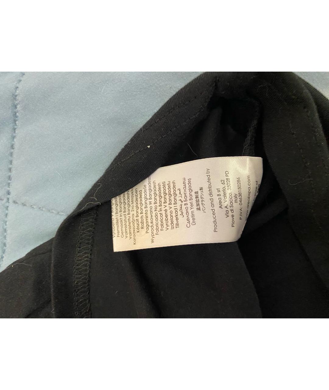 BIKKEMBERGS Черная хлопковая футболка, фото 8