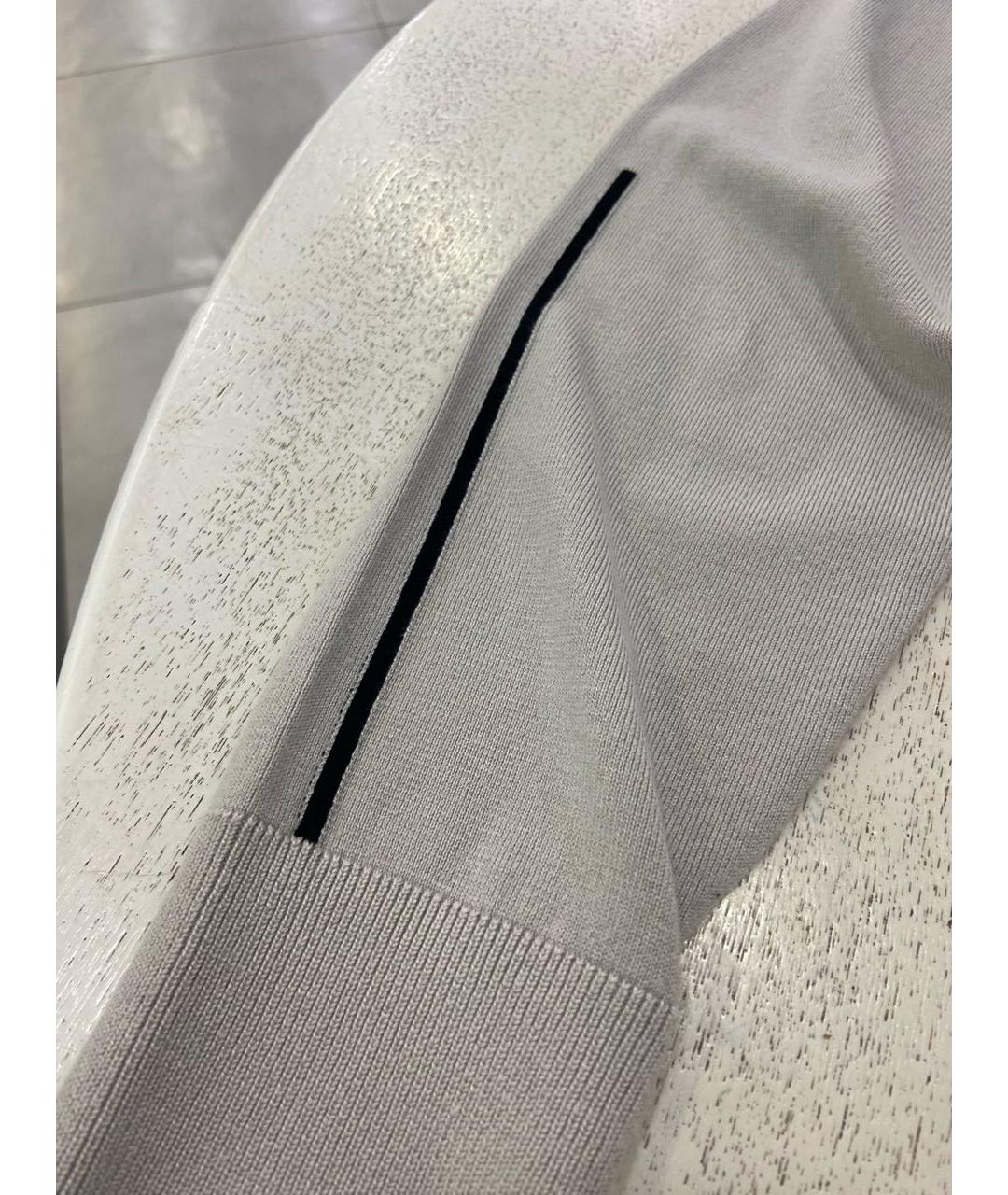 JOHN RICHMOND Серый вискозный кардиган, фото 5
