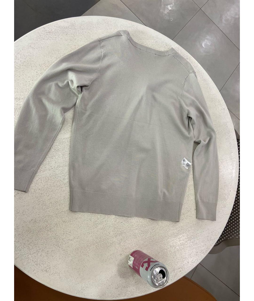 JOHN RICHMOND Серый вискозный кардиган, фото 2