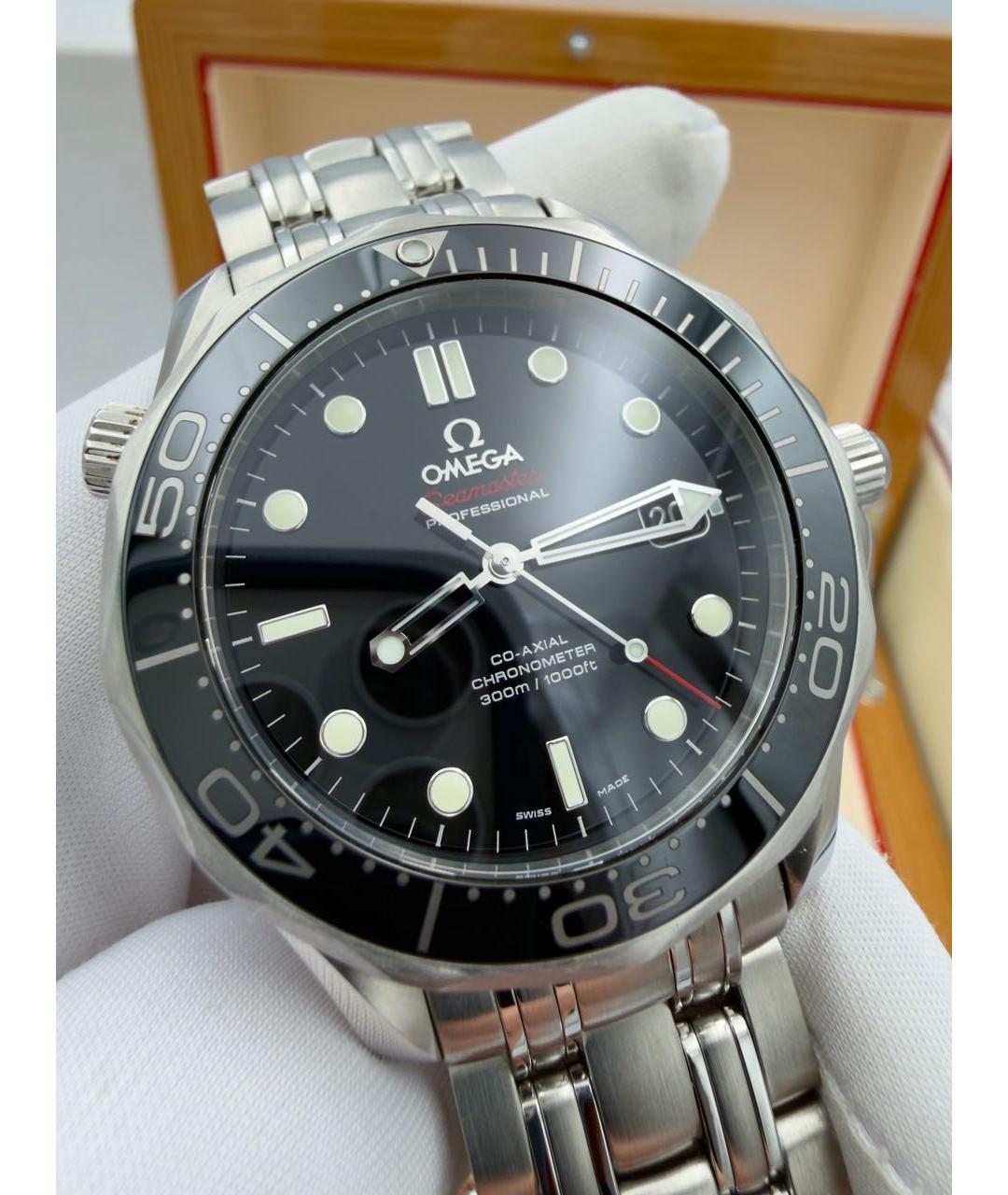 OMEGA Серебряные стальные часы, фото 9