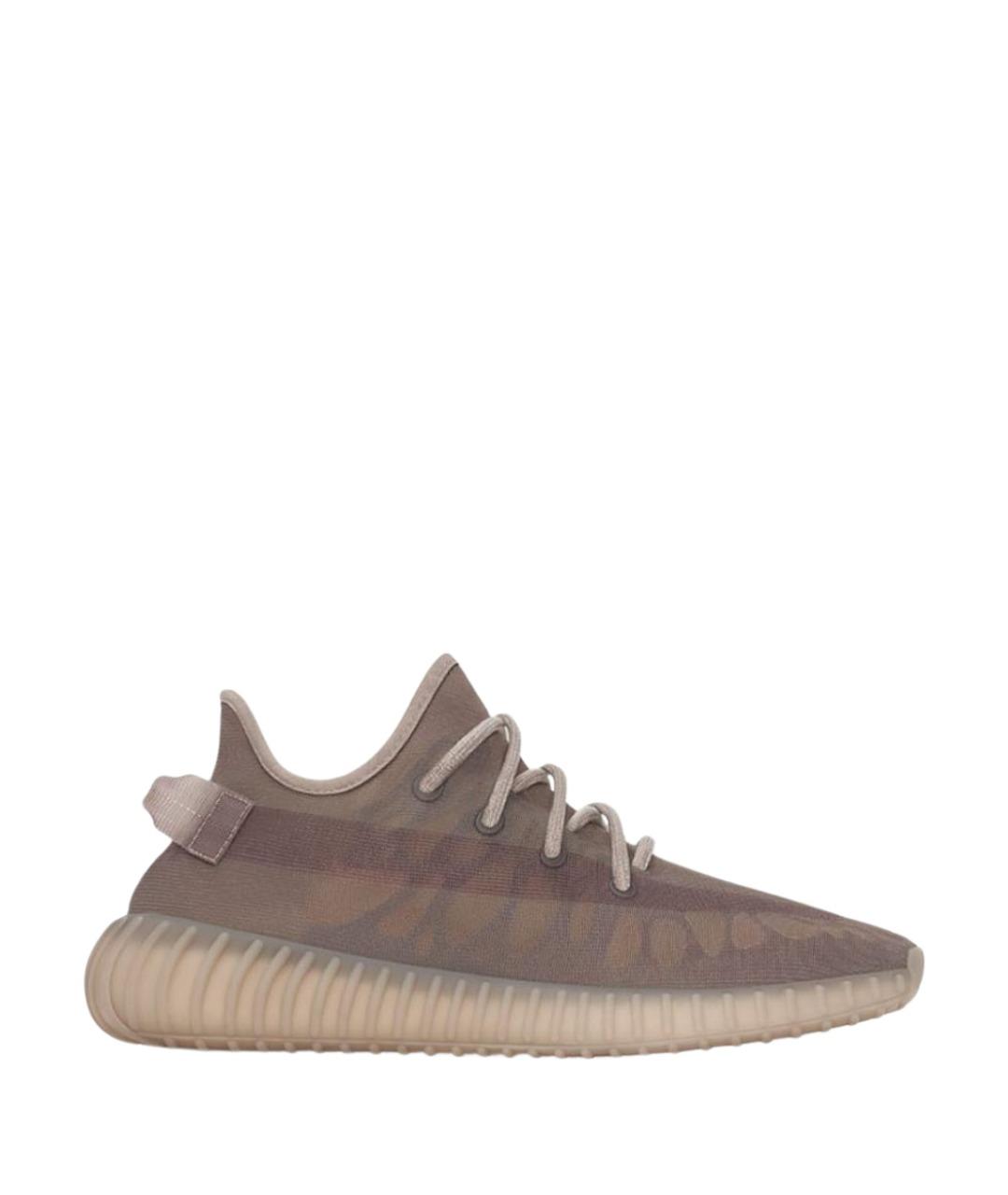 ADIDAS YEEZY Фиолетовые текстильные низкие кроссовки / кеды, фото 1