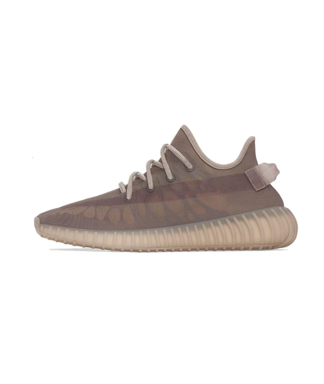 ADIDAS YEEZY Фиолетовые текстильные низкие кроссовки / кеды, фото 4