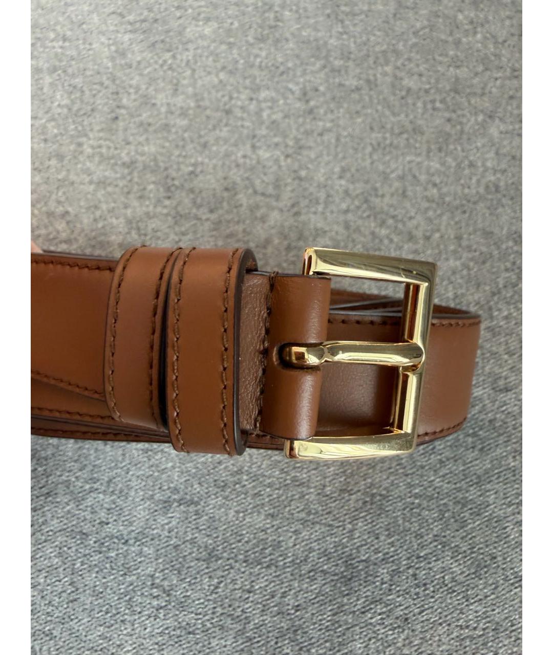 PRADA Коричневый ремень, фото 6