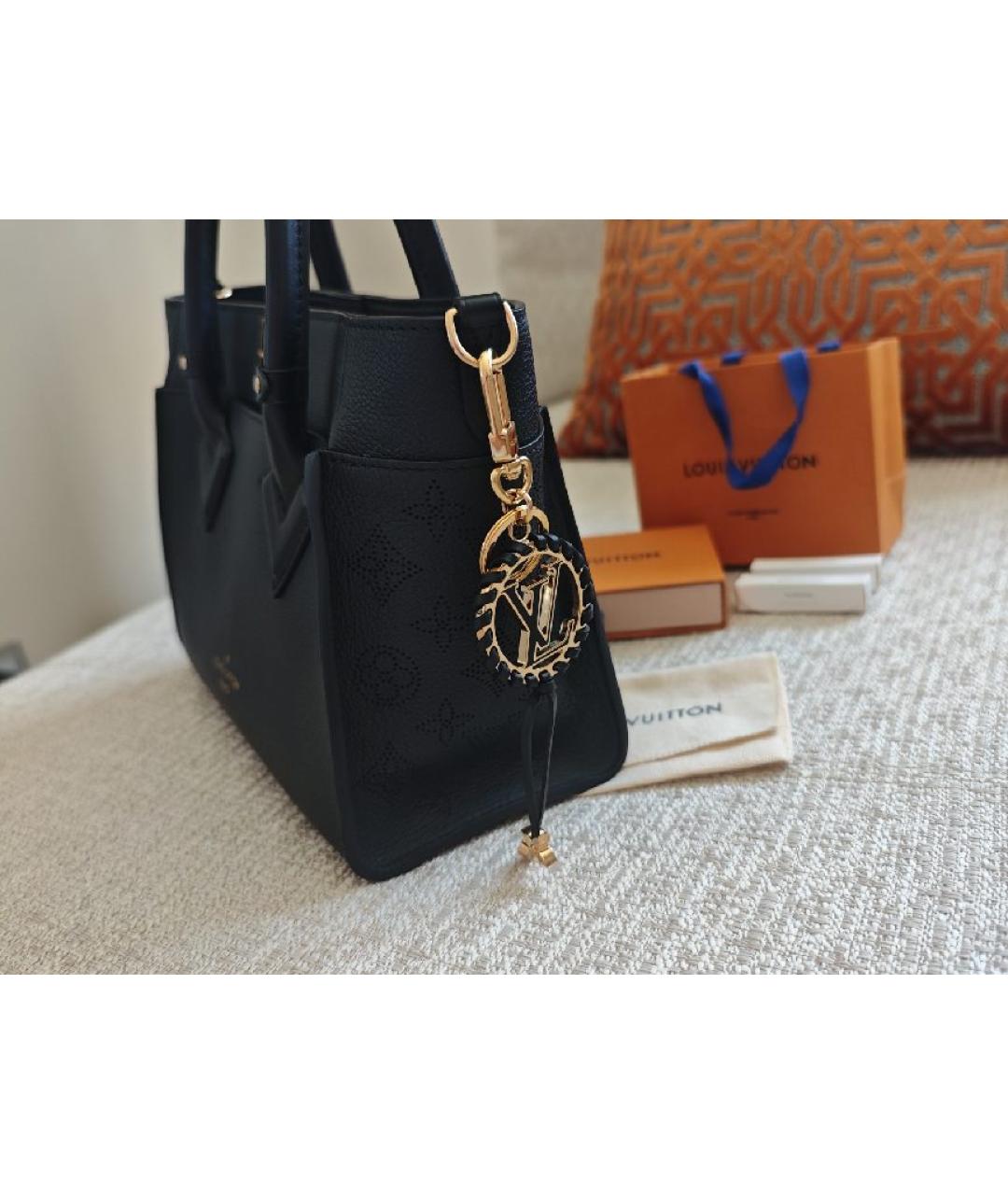 LOUIS VUITTON Черный брелок, фото 6