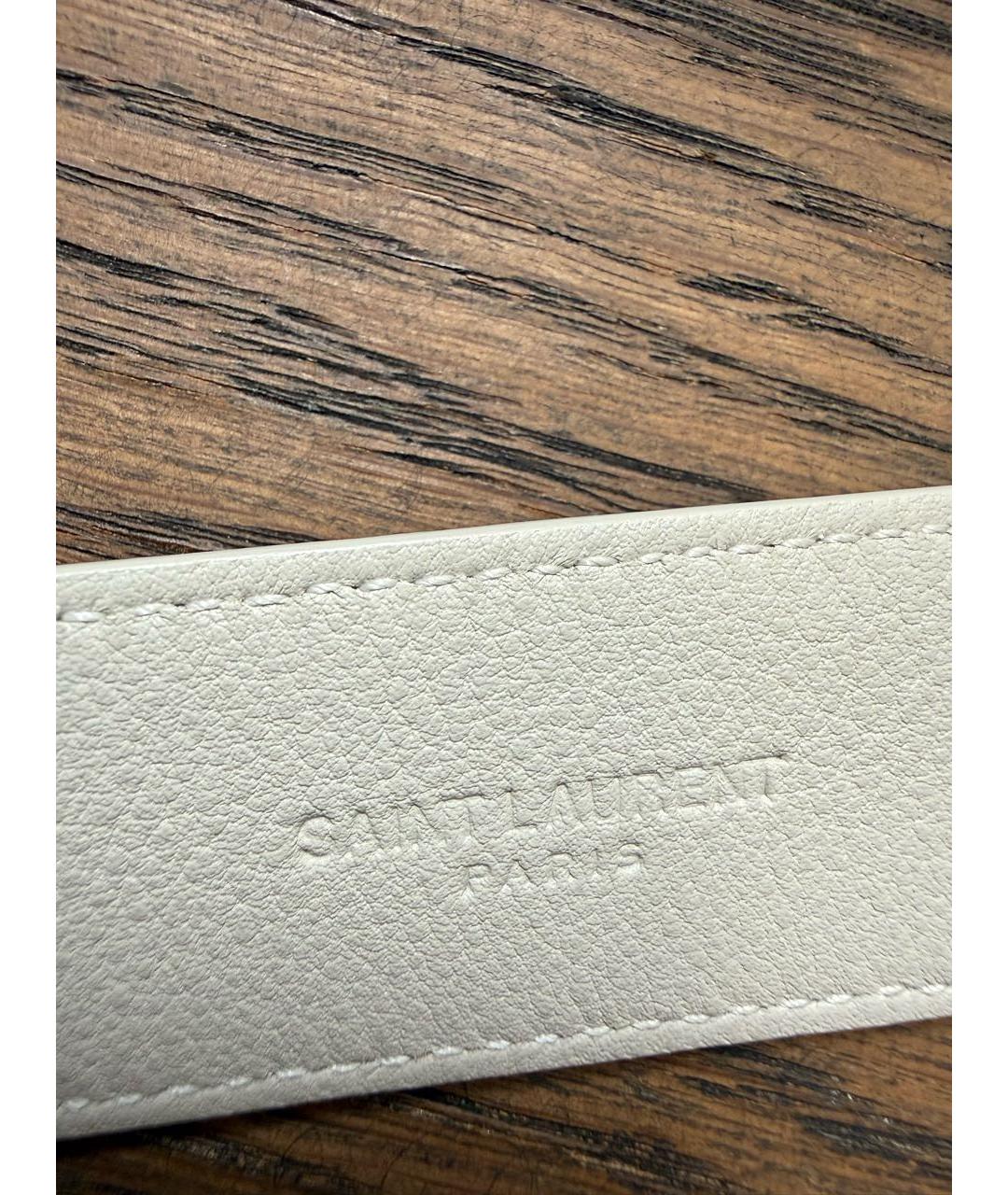 SAINT LAURENT Кожаный ремень, фото 3