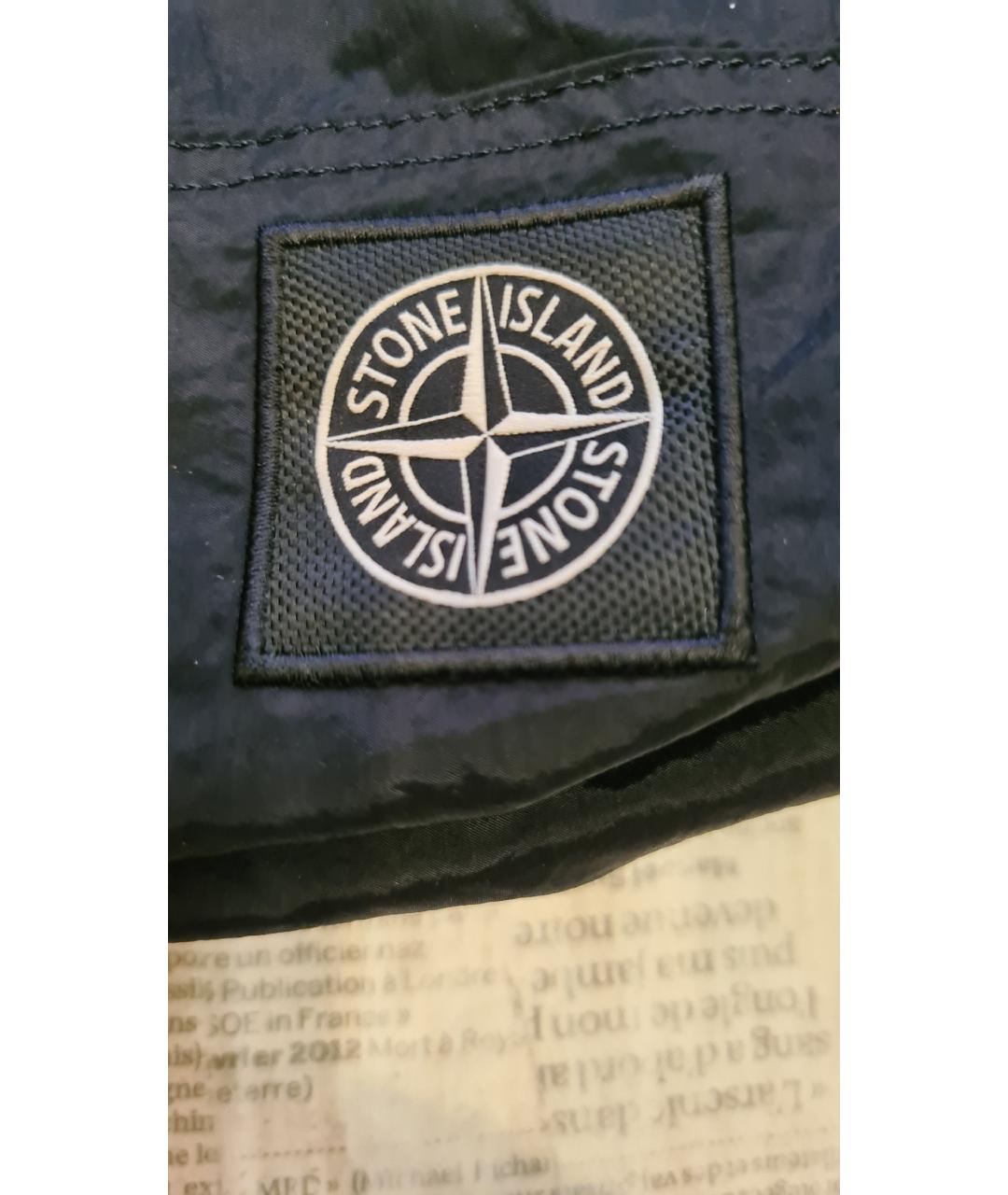 STONE ISLAND Черный рюкзак, фото 6