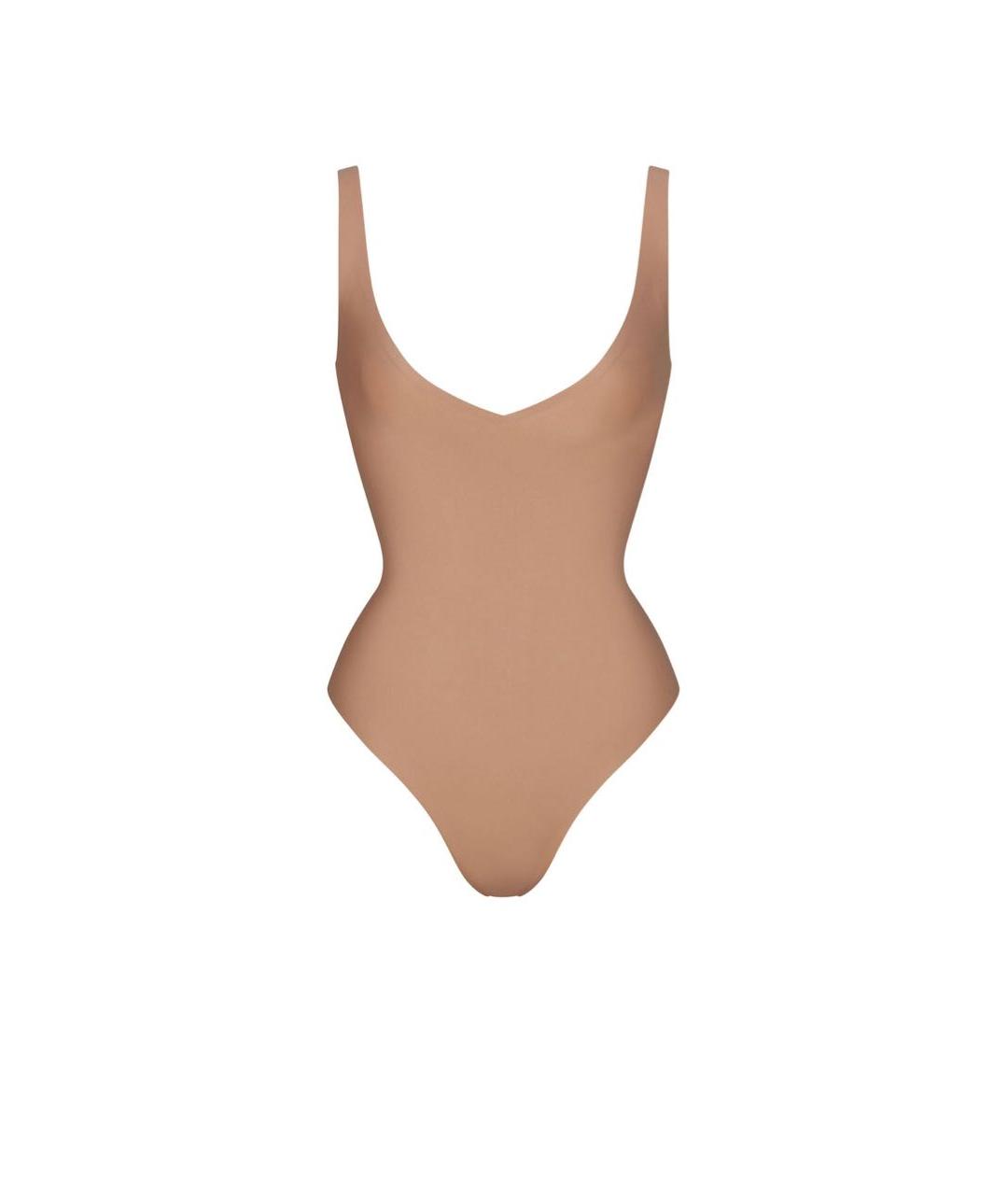 SKIMS Бежевое боди, фото 6
