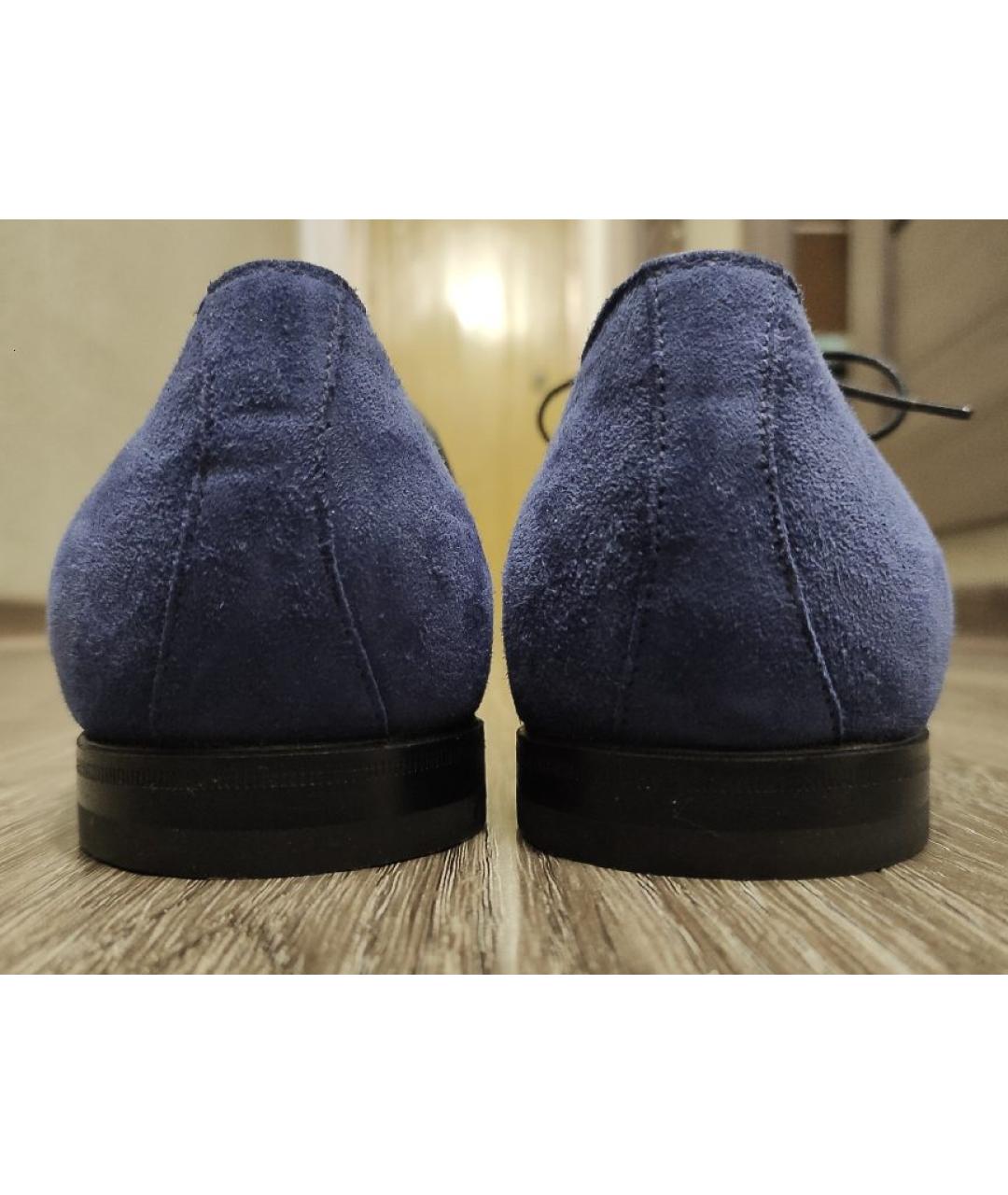 BARRETT Синие замшевые туфли, фото 4