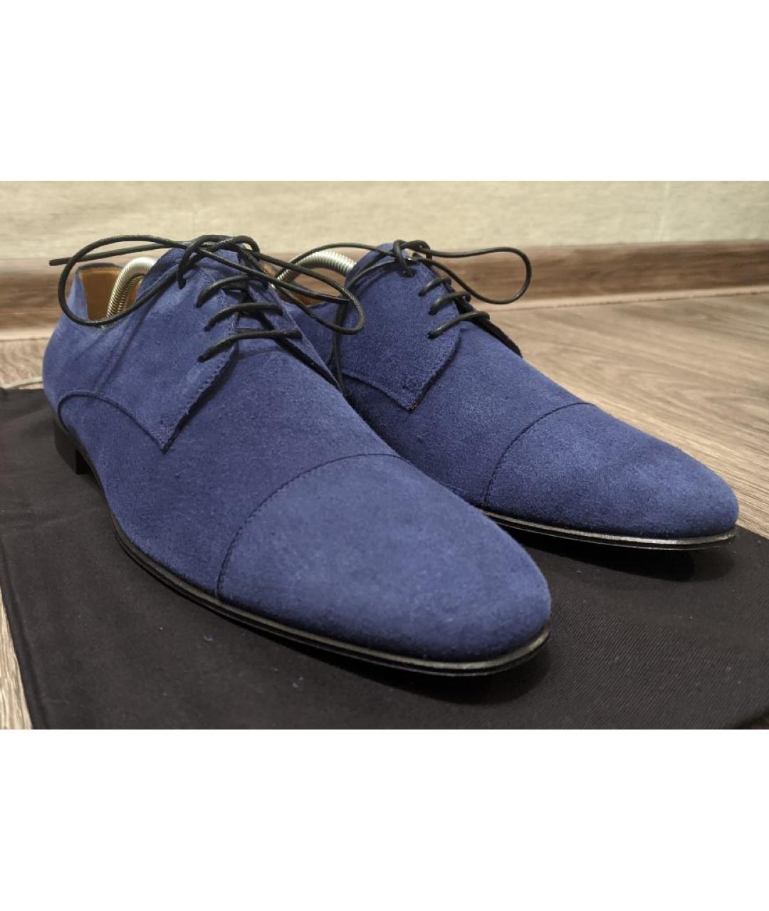BARRETT Синие замшевые туфли, фото 8