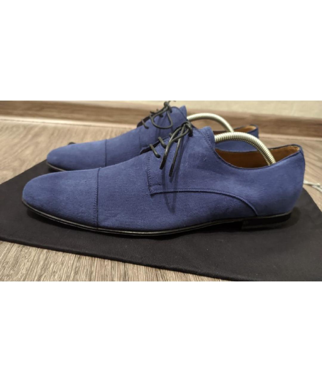 BARRETT Синие замшевые туфли, фото 9