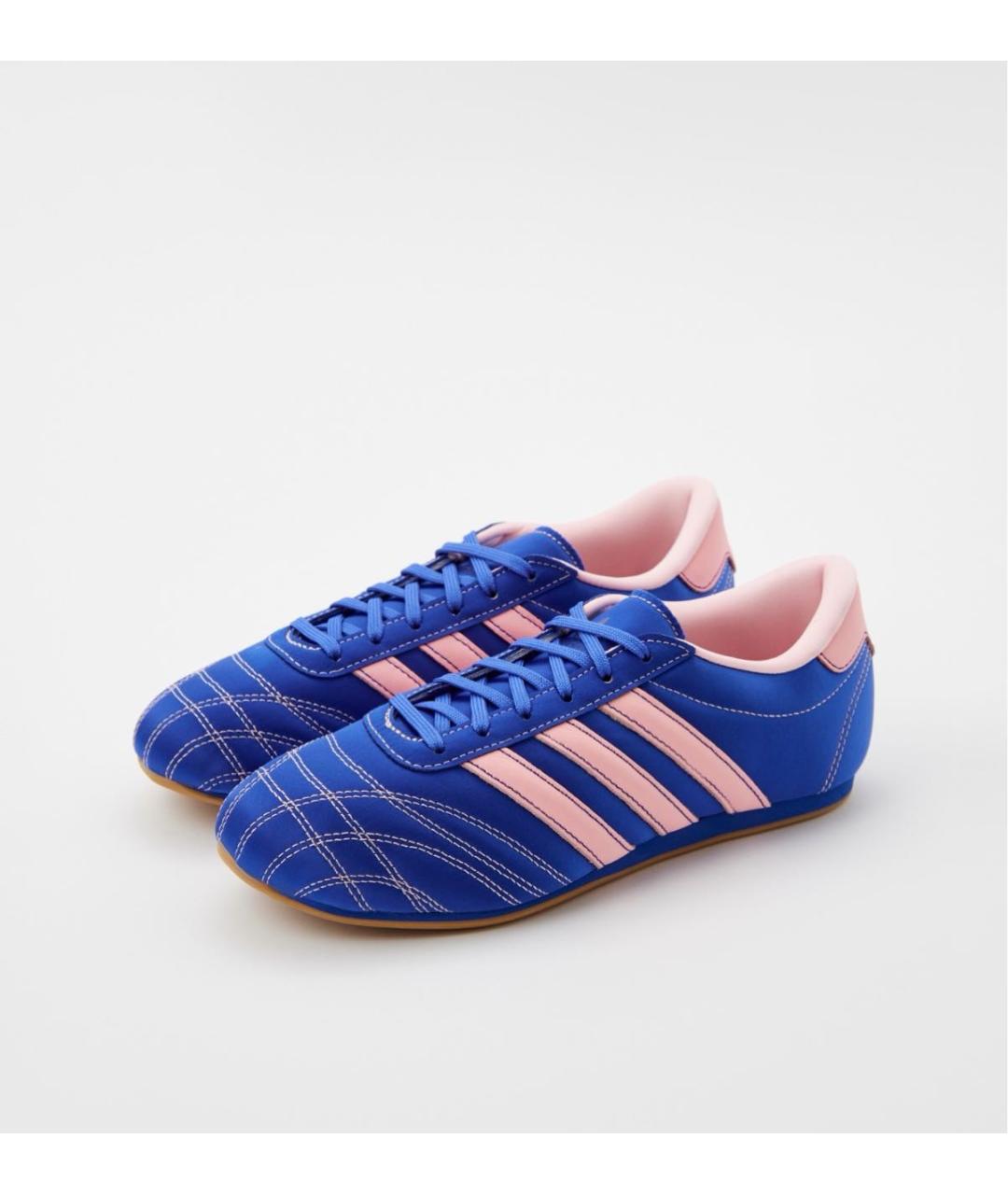 ADIDAS Темно-синие кроссовки из искусственной кожи, фото 2