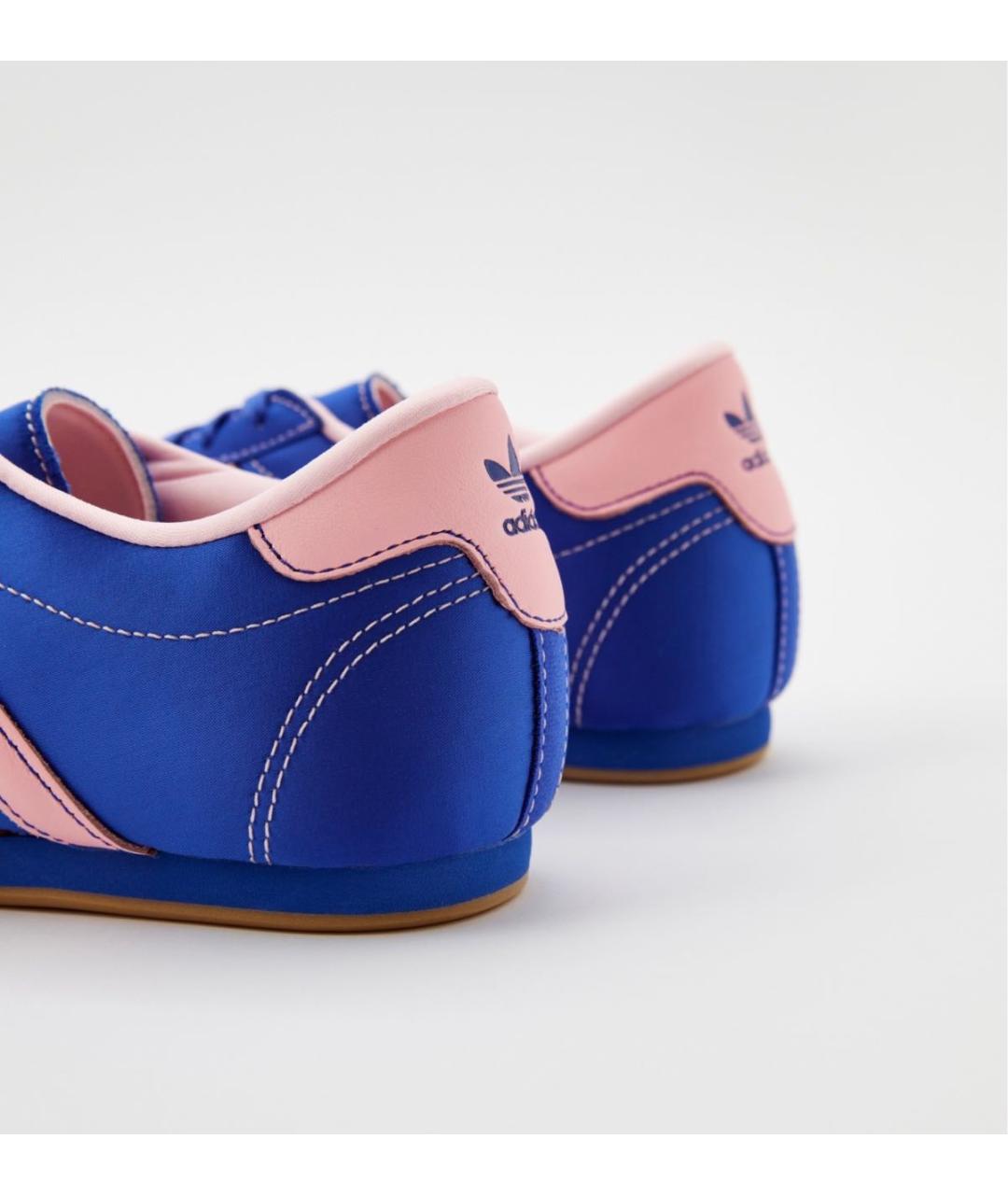 ADIDAS Темно-синие кроссовки из искусственной кожи, фото 4