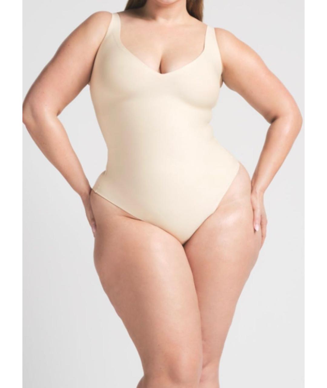 SKIMS Бежевое боди, фото 3