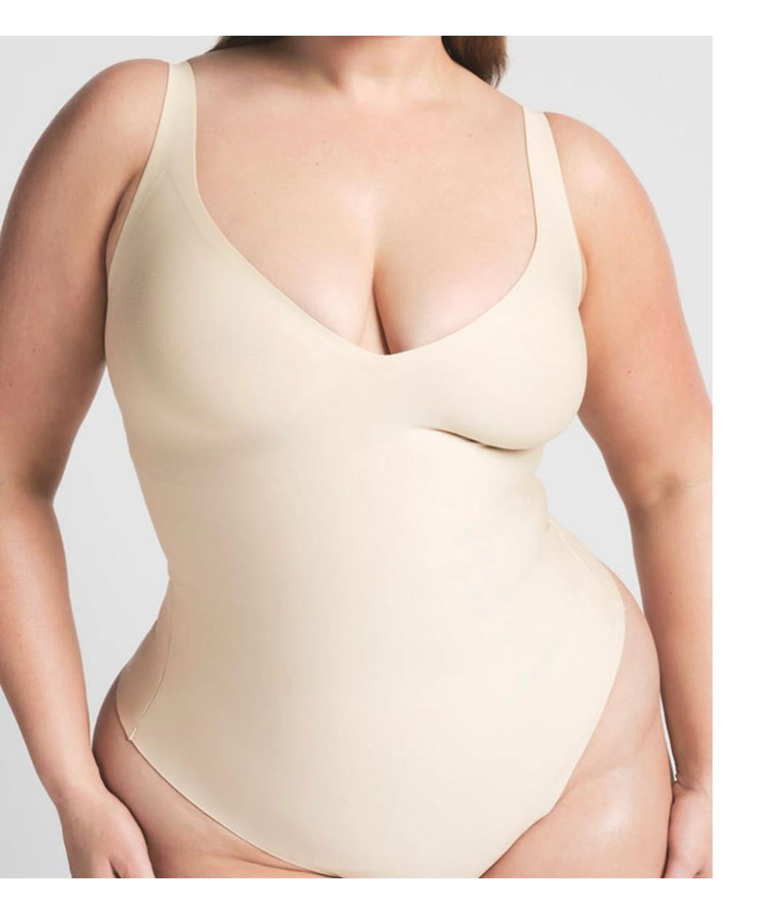SKIMS Бежевое боди, фото 4