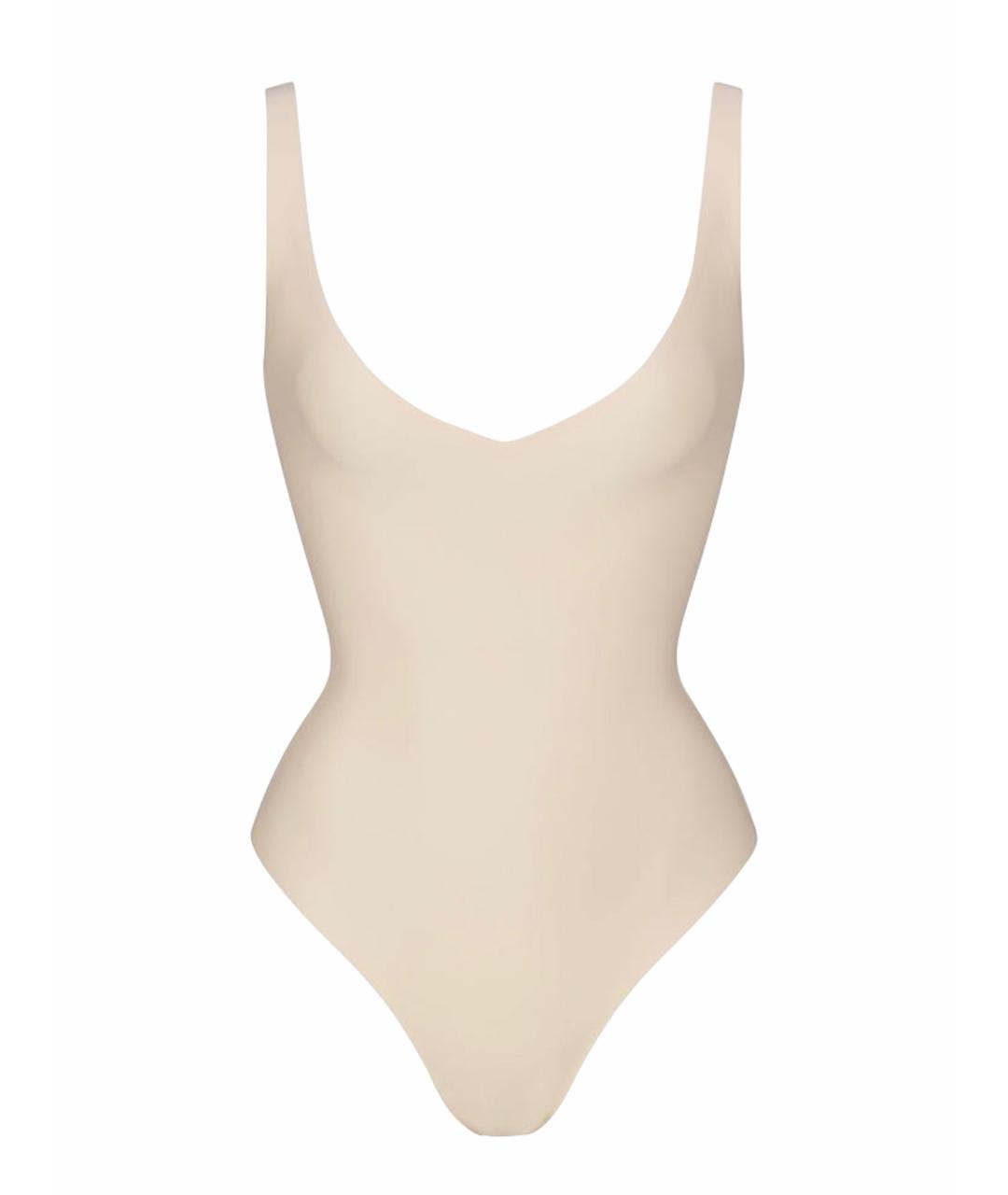 SKIMS Бежевое боди, фото 5