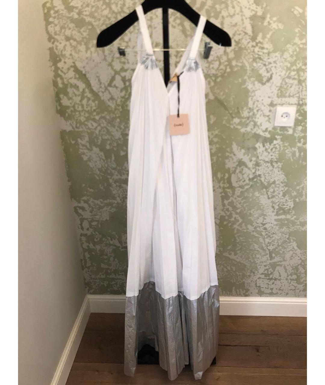 NUDE Белый хлопковый сарафан, фото 7