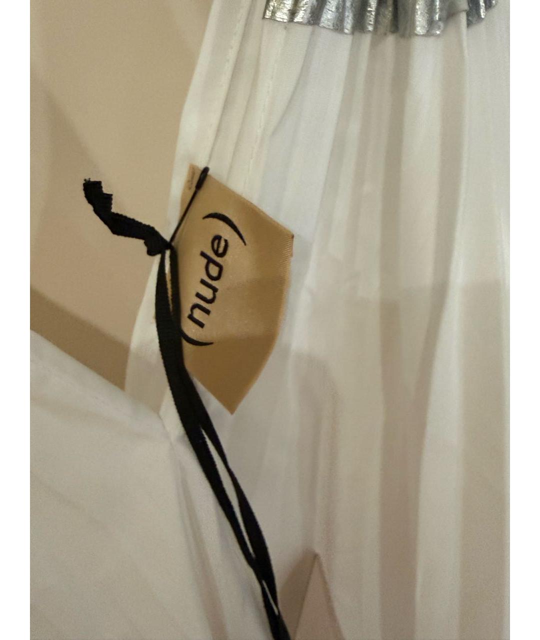 NUDE Белый хлопковый сарафан, фото 6