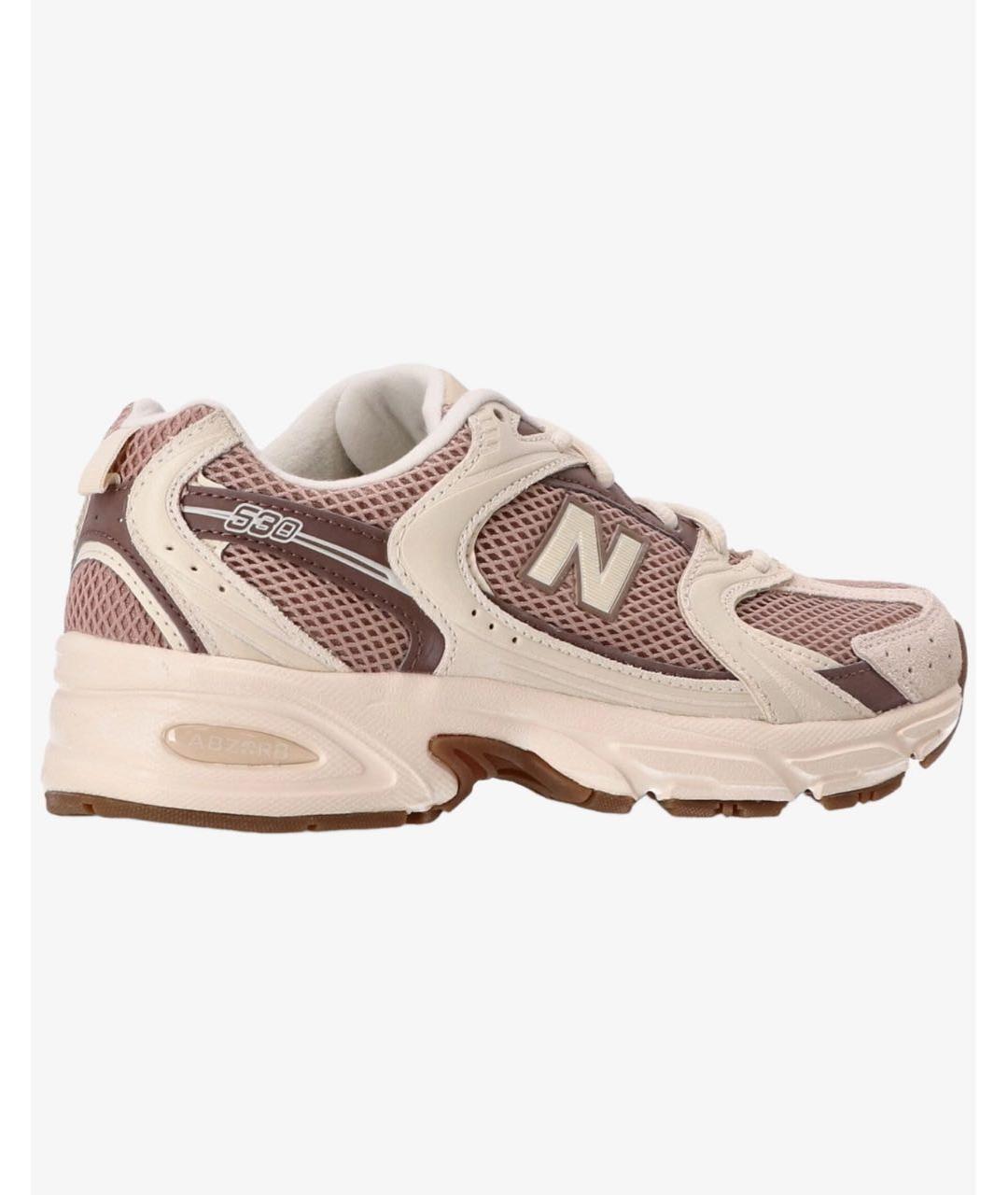NEW BALANCE Бордовые текстильные кроссовки, фото 3