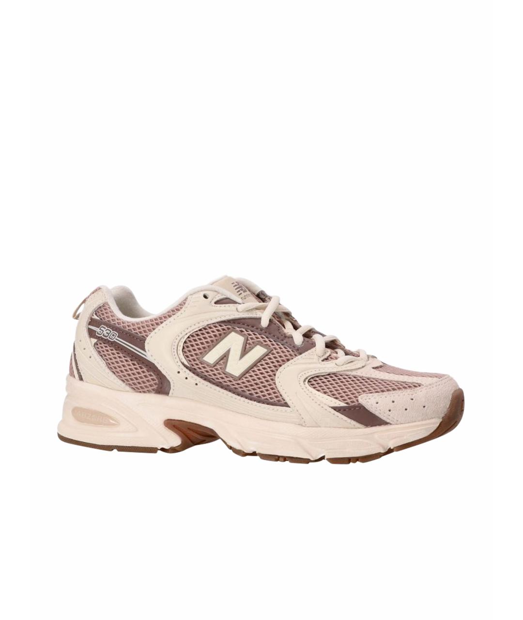 NEW BALANCE Бордовые текстильные кроссовки, фото 1