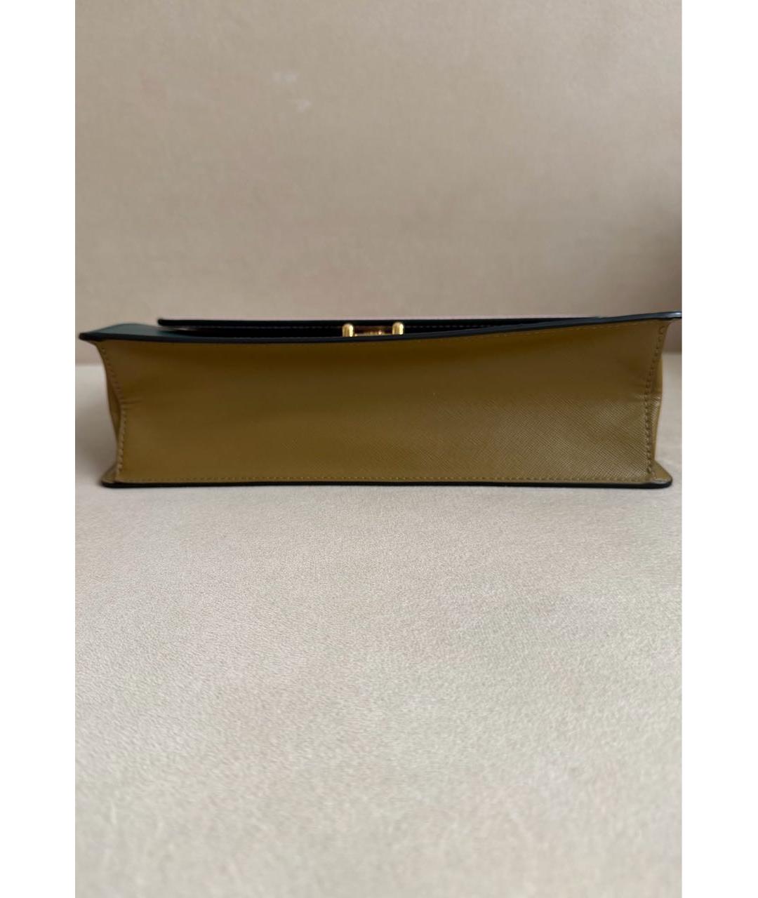 MARNI Розовая кожаная сумка через плечо, фото 5