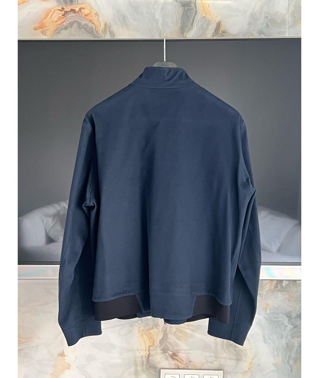 LORO PIANA Темно-синяя кашемировая куртка, фото 2