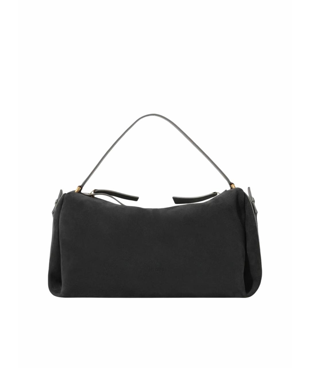 NEOUS Серая замшевая сумка тоут, фото 1