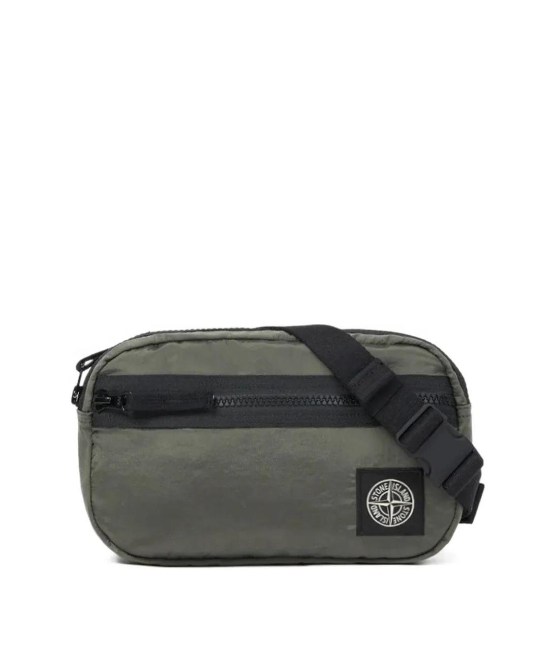 STONE ISLAND Хаки сумка на плечо, фото 10
