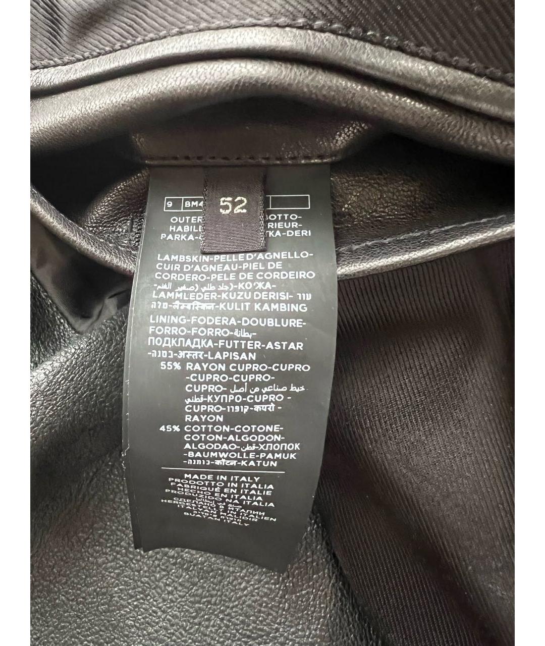 TOM FORD Черная кожаная куртка, фото 4