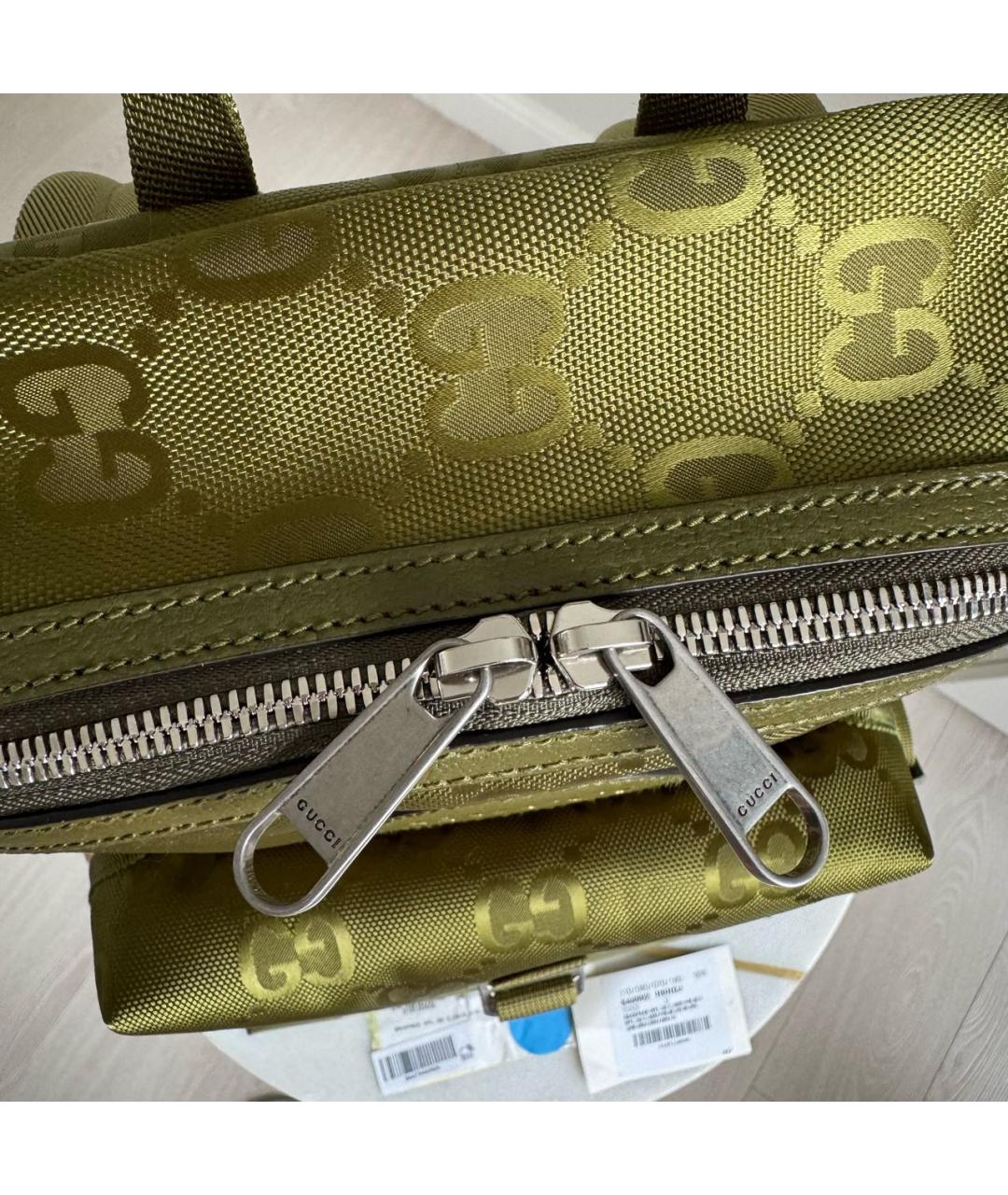 GUCCI Хаки рюкзак, фото 5