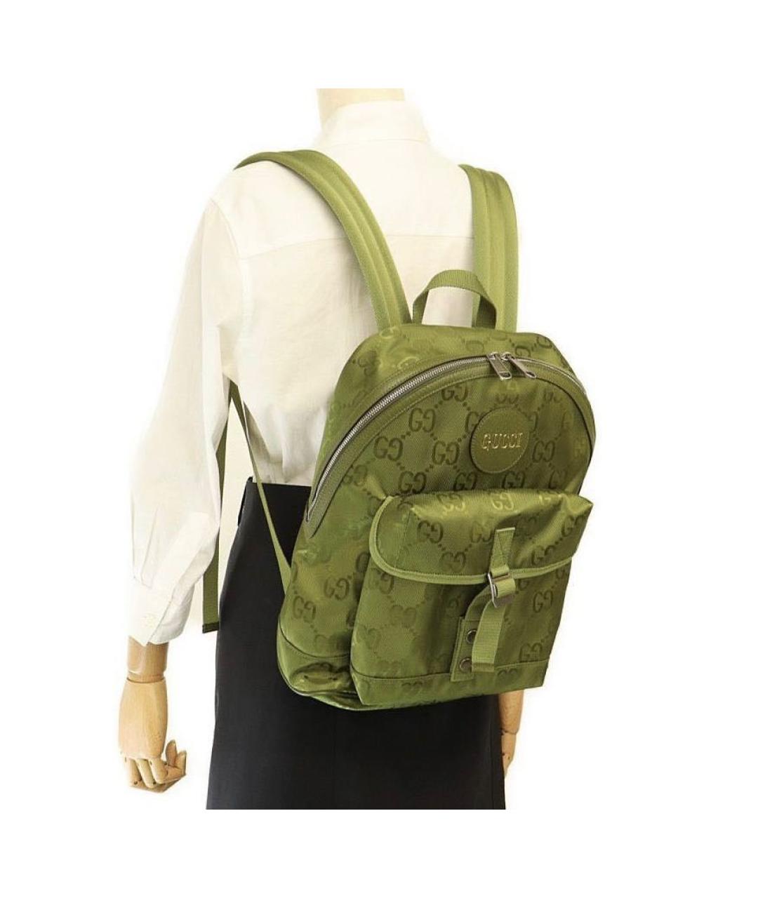 GUCCI Хаки рюкзак, фото 7