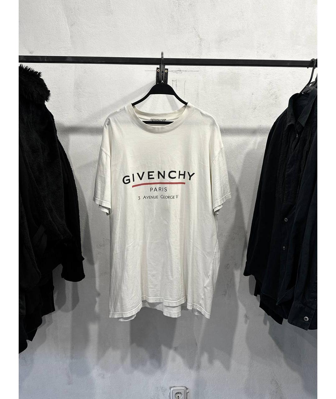 GIVENCHY Белая хлопковая майка, фото 5