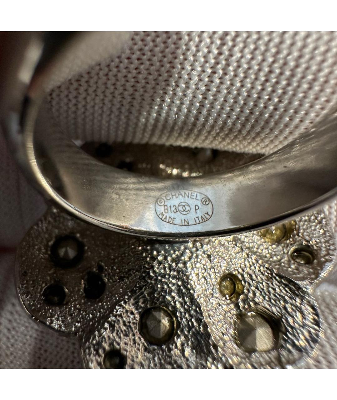 CHANEL Серебряное кольцо, фото 5