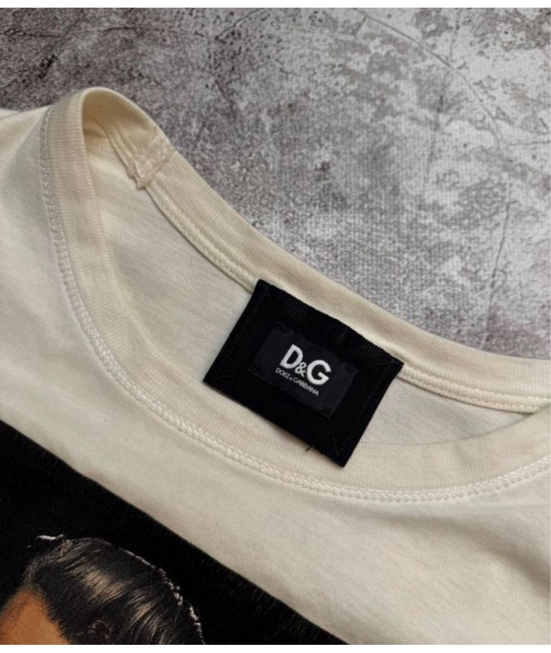 DOLCE&GABBANA Хлопковая футболка, фото 3