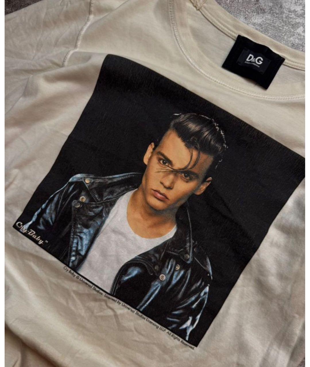 DOLCE&GABBANA Хлопковая футболка, фото 2