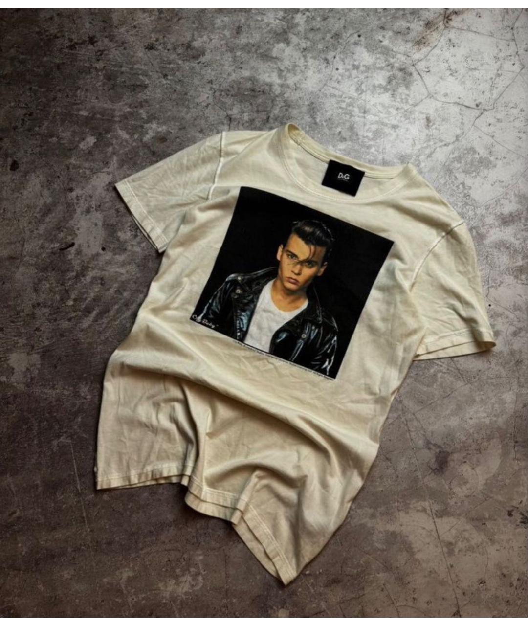 DOLCE&GABBANA Хлопковая футболка, фото 6