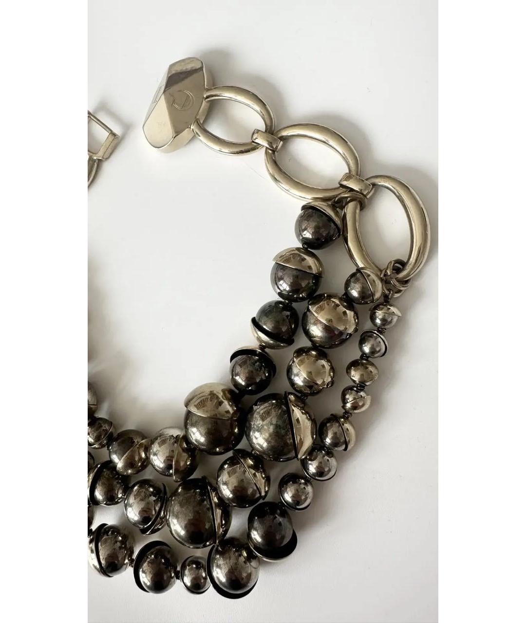 CHRISTIAN DIOR Серебрянный чокер, фото 8