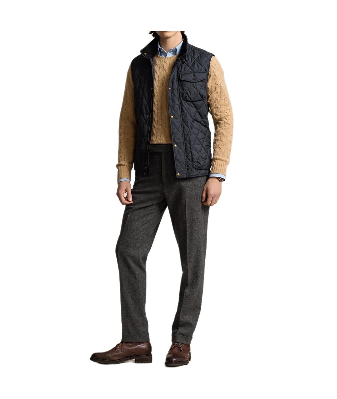 POLO RALPH LAUREN Черный жилет, фото 2