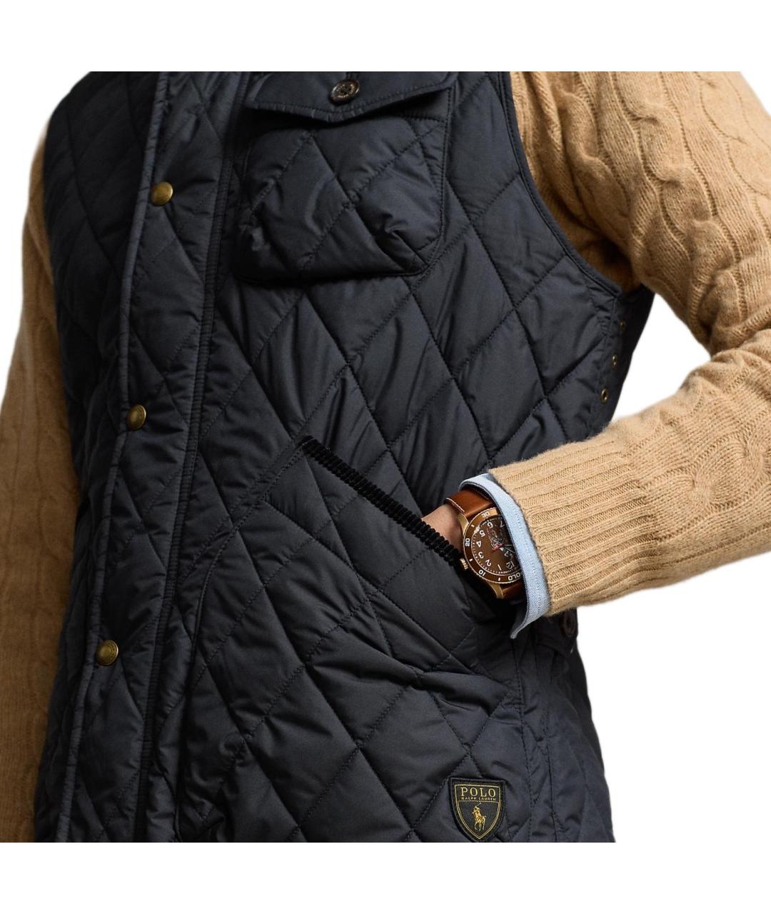 POLO RALPH LAUREN Черный жилет, фото 5