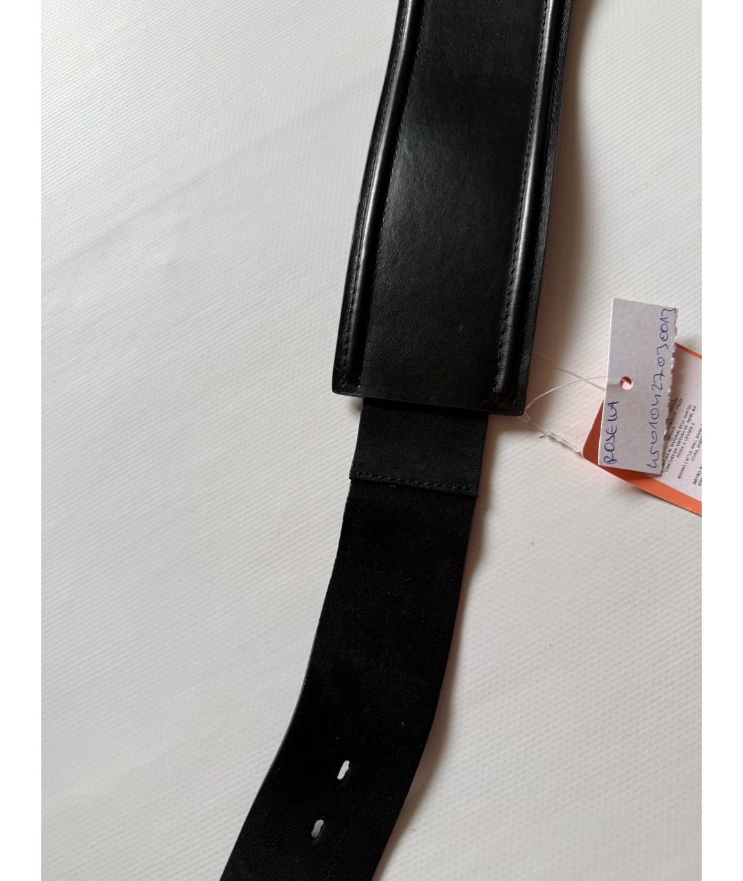 MAX&CO Черный кожаный ремень, фото 4