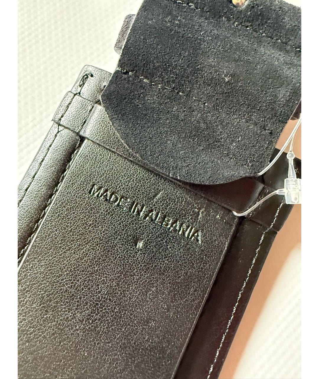 MAX&CO Черный кожаный ремень, фото 3