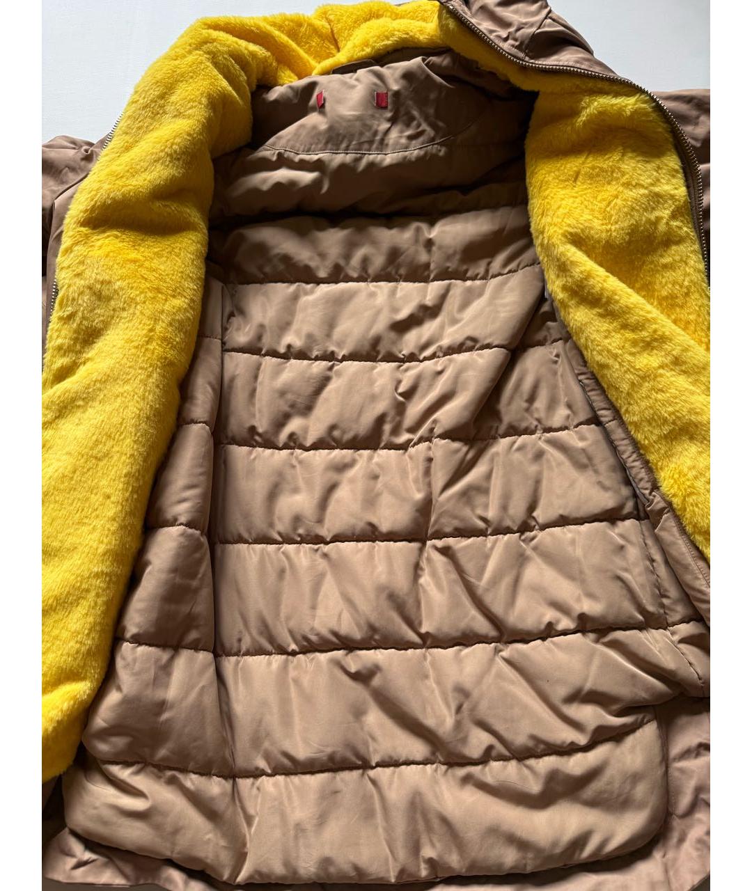 'S MAX MARA Бежевая парка, фото 6