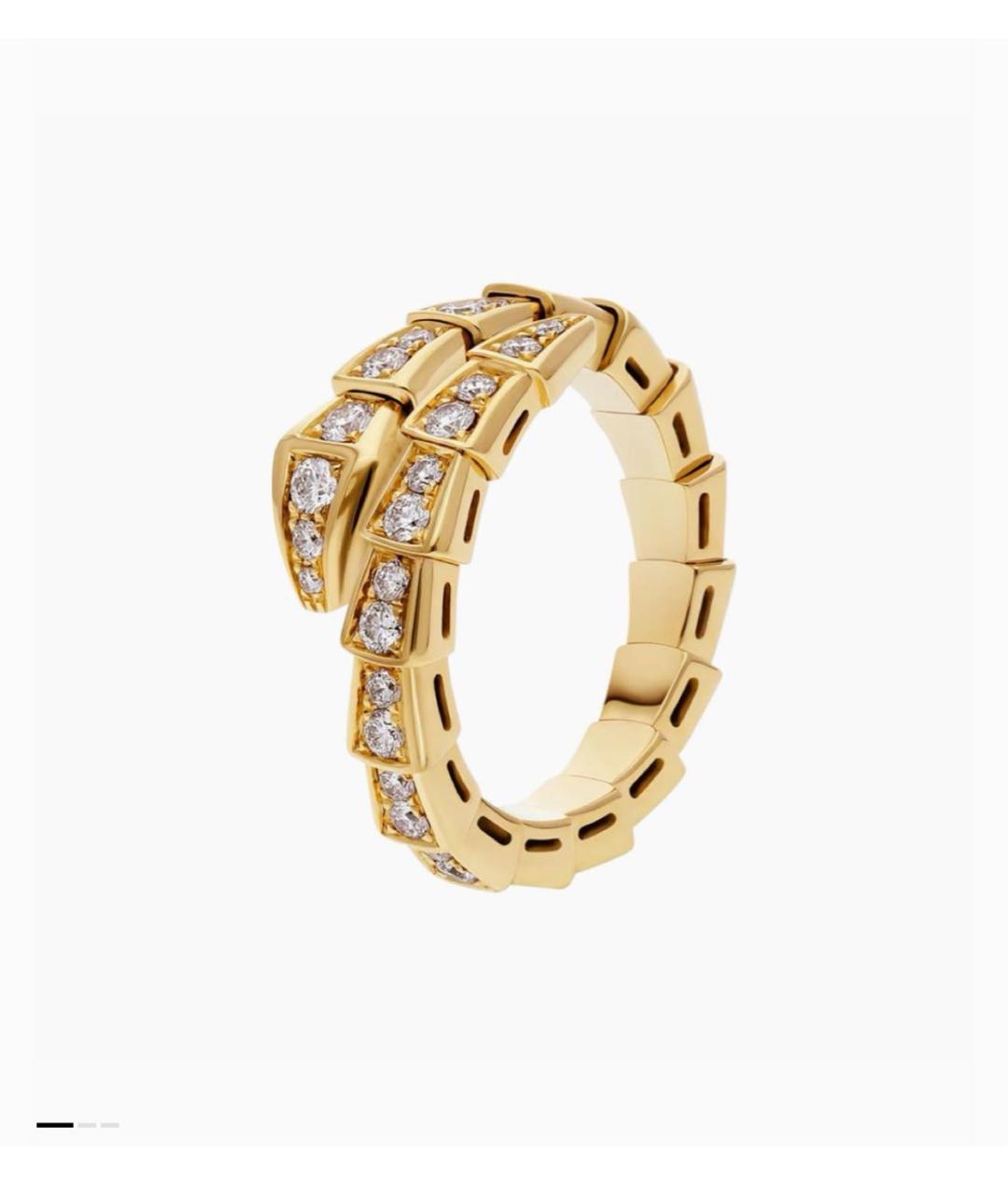 BVLGARI Золотое кольцо из желтого золота, фото 3