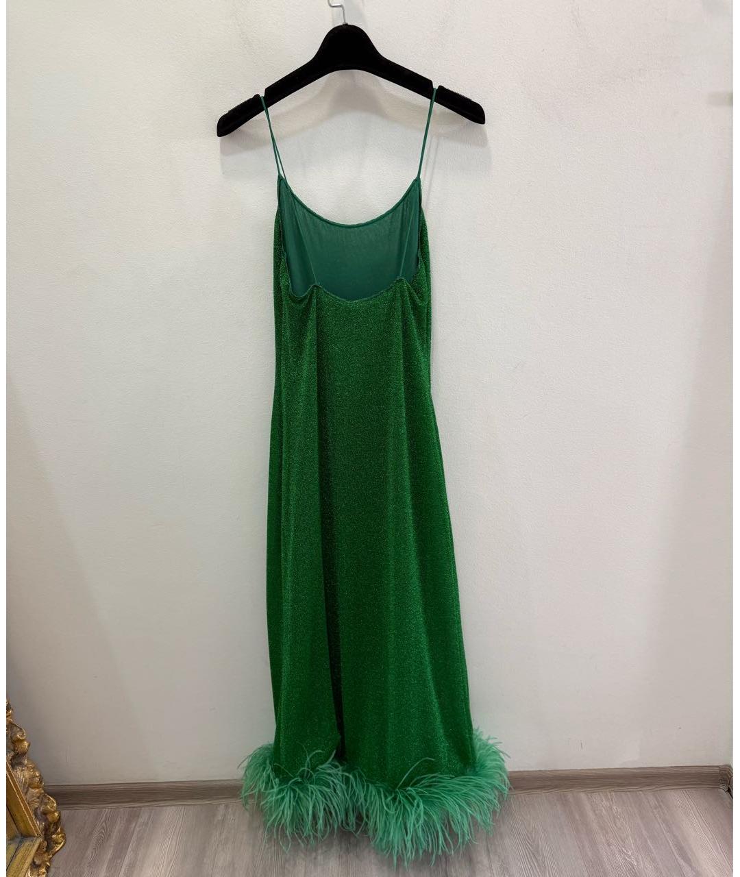 OSEREE Зеленые полиамидовое коктейльное платье, фото 2
