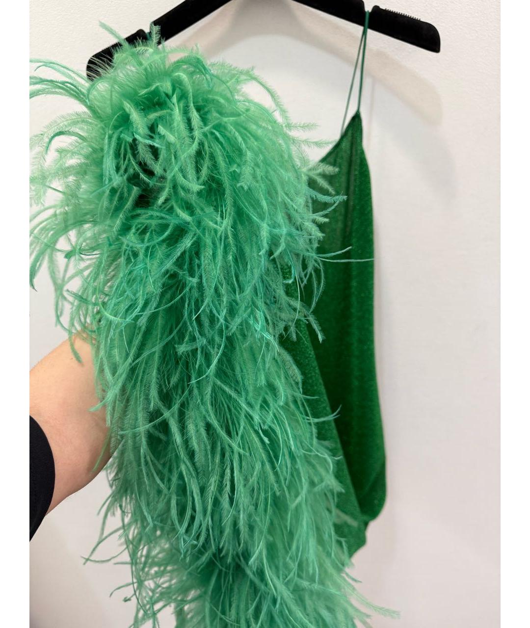 OSEREE Зеленые полиамидовое коктейльное платье, фото 3