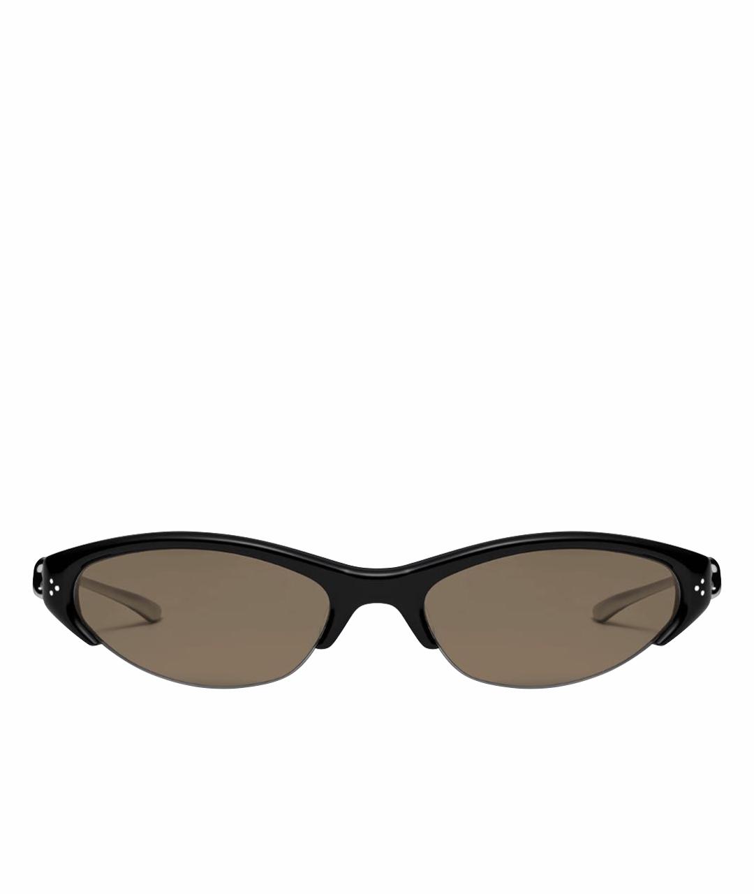 GENTLE MONSTER Коричневые металлические солнцезащитные очки, фото 1