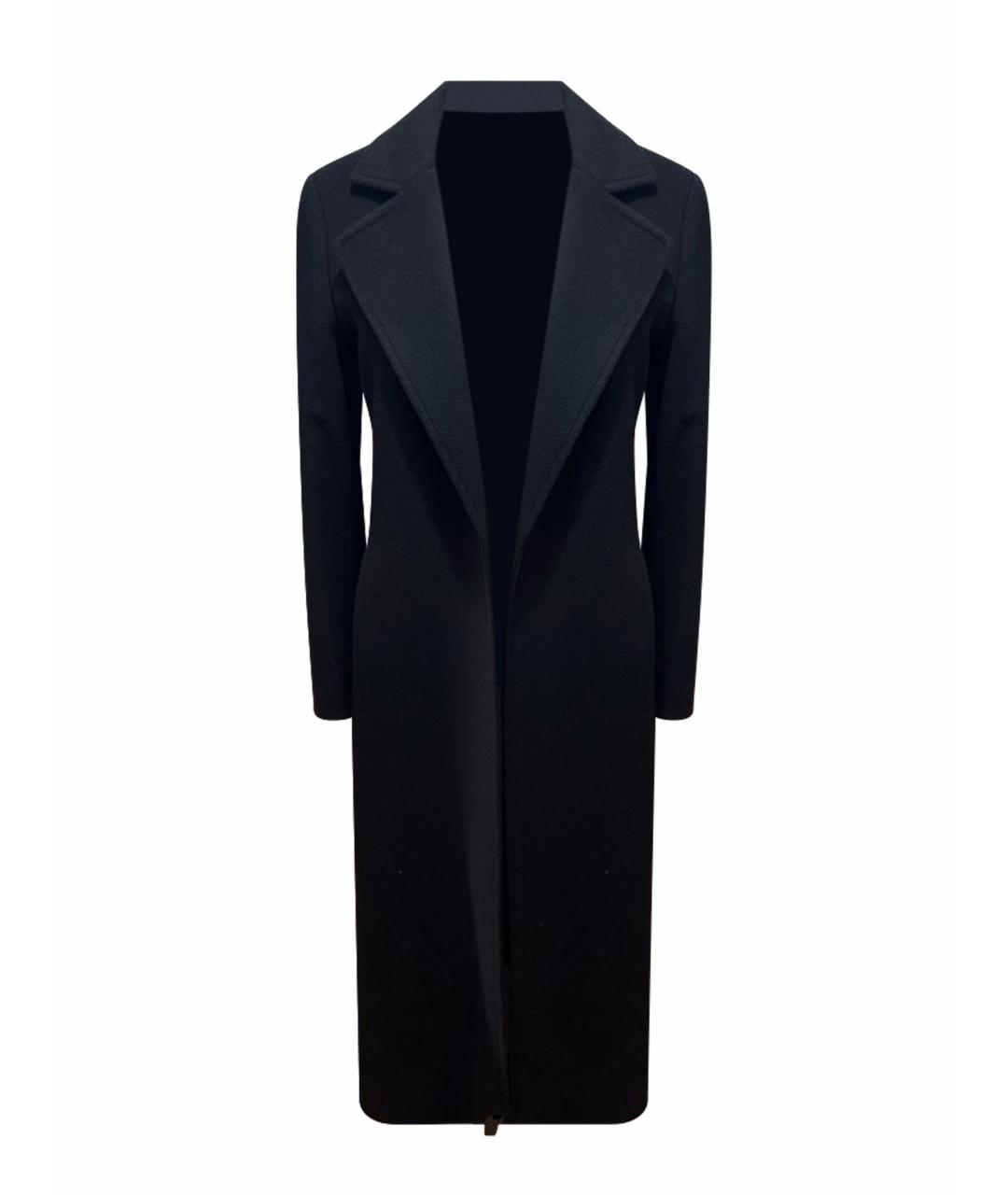 MAX&CO Черное шерстяное пальто, фото 1