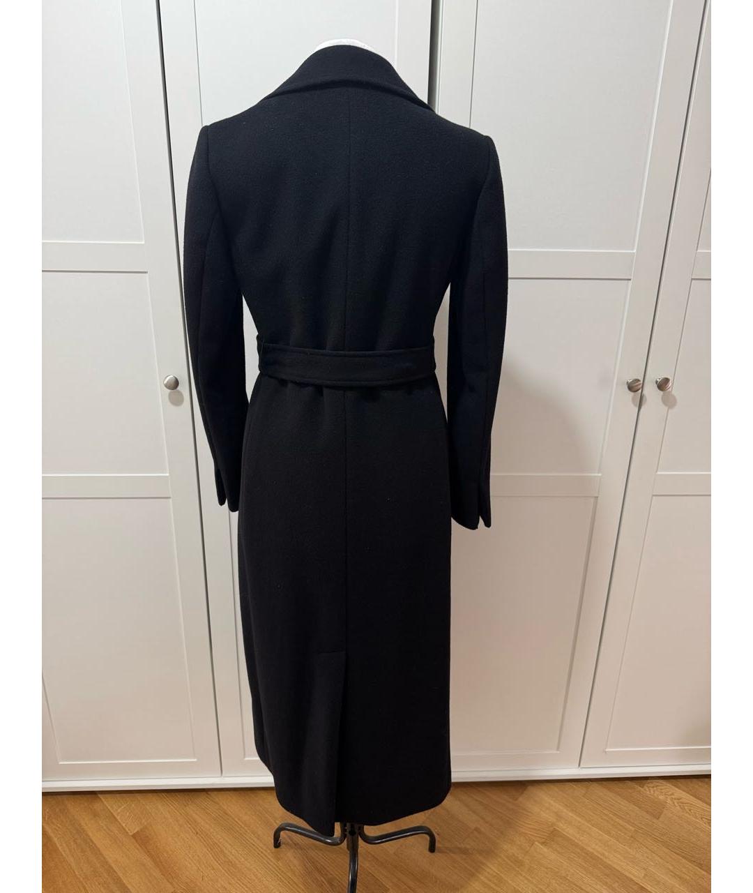 MAX&CO Черное шерстяное пальто, фото 2