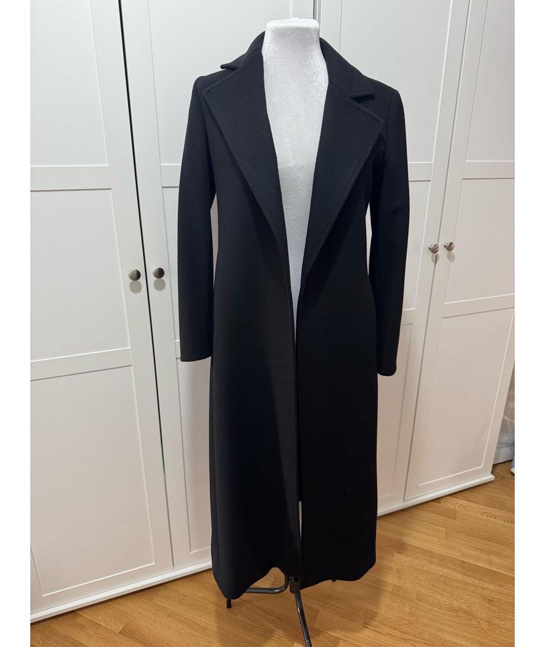 MAX&CO Черное шерстяное пальто, фото 7